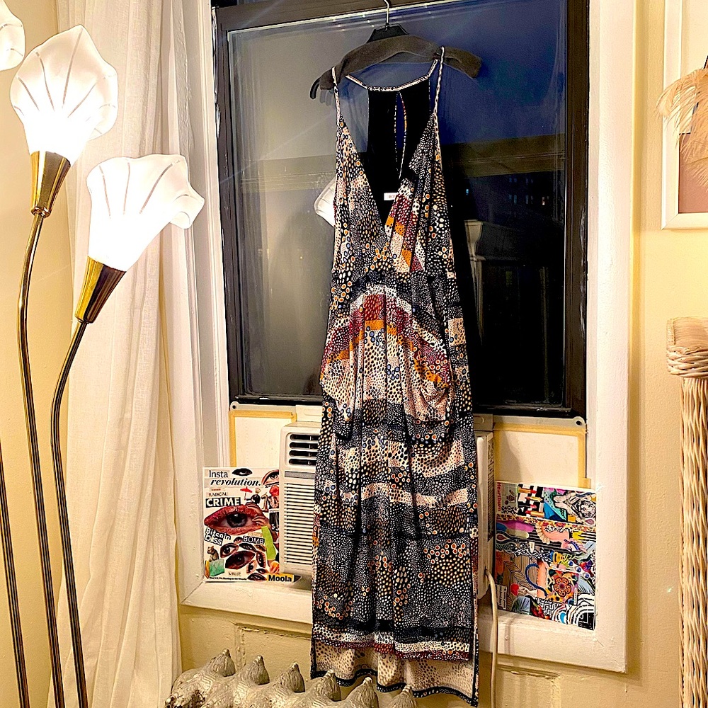BCBGeneration Patterned Dress with Pockets
